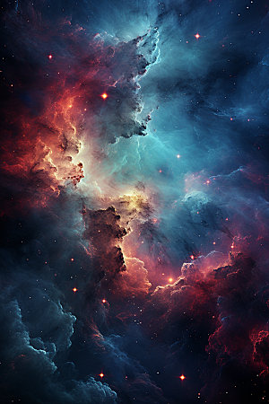 宇宙星空太空未来素材