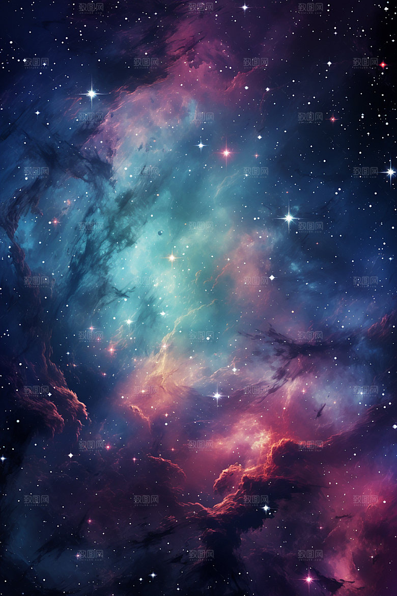宇宙星空高清星云素材