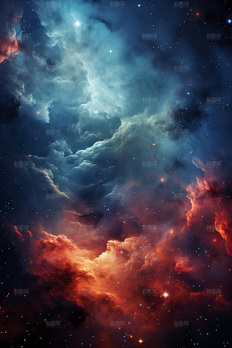 宇宙星空太空浪漫素材