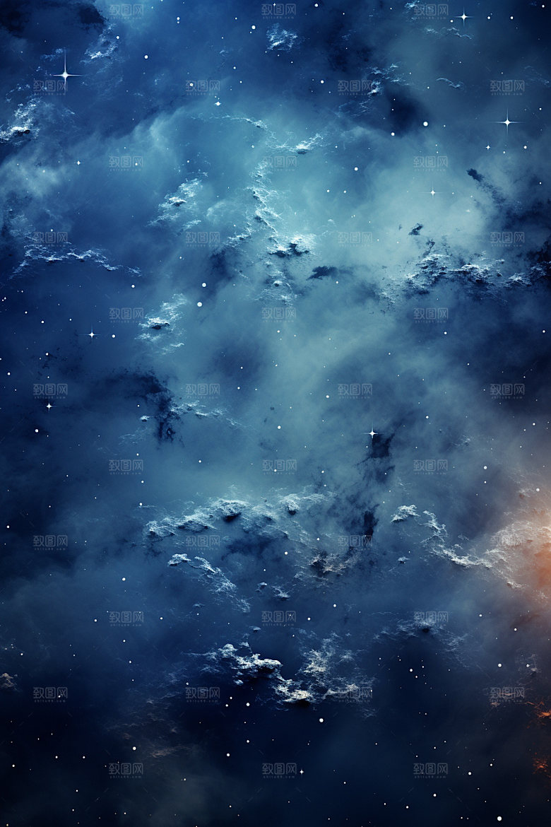 宇宙星空未来星云素材