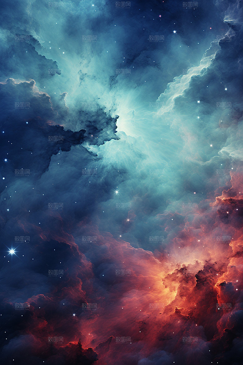宇宙星空星云夜空素材