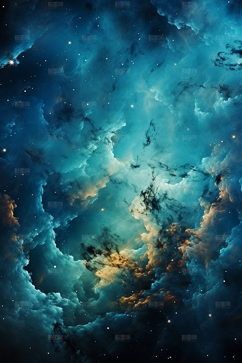 宇宙星空未来浪漫素材