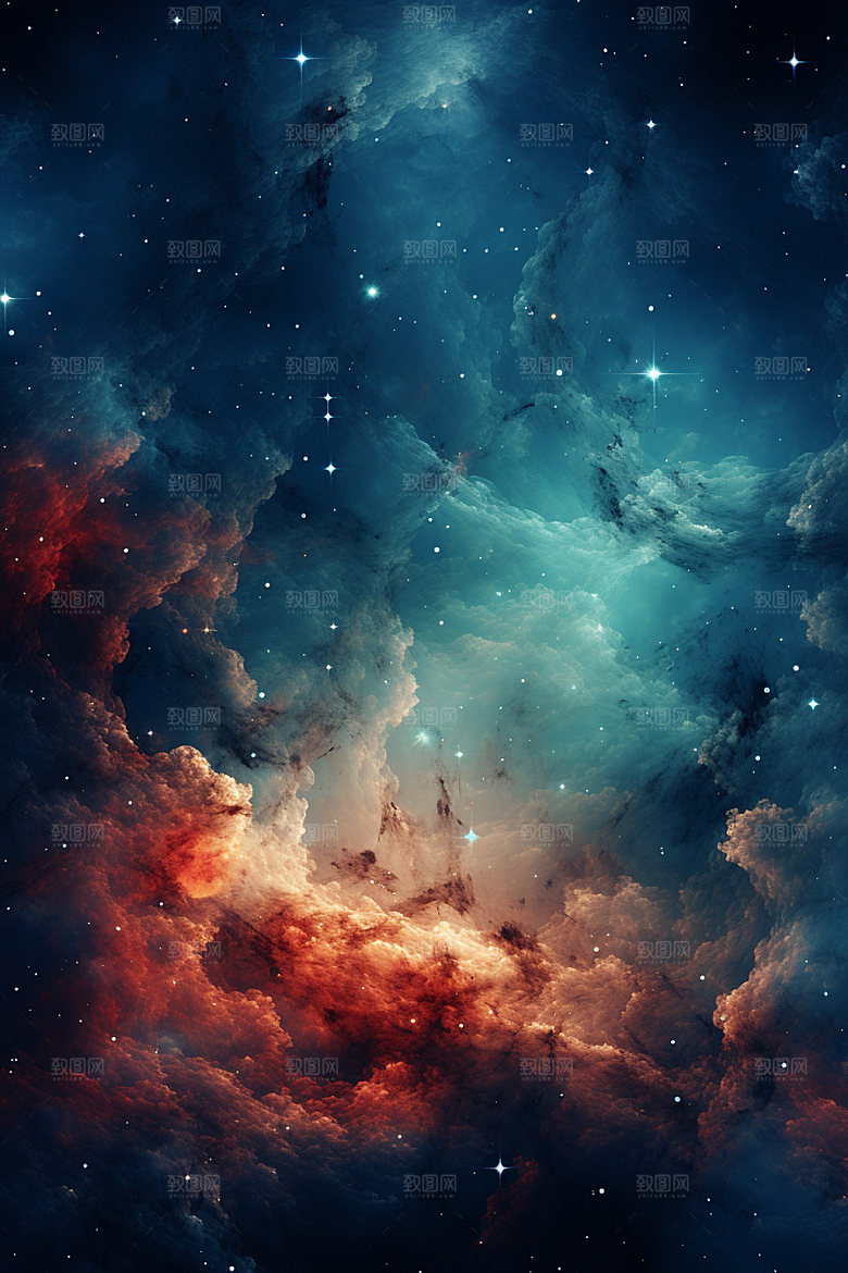 宇宙星空高清唯美素材