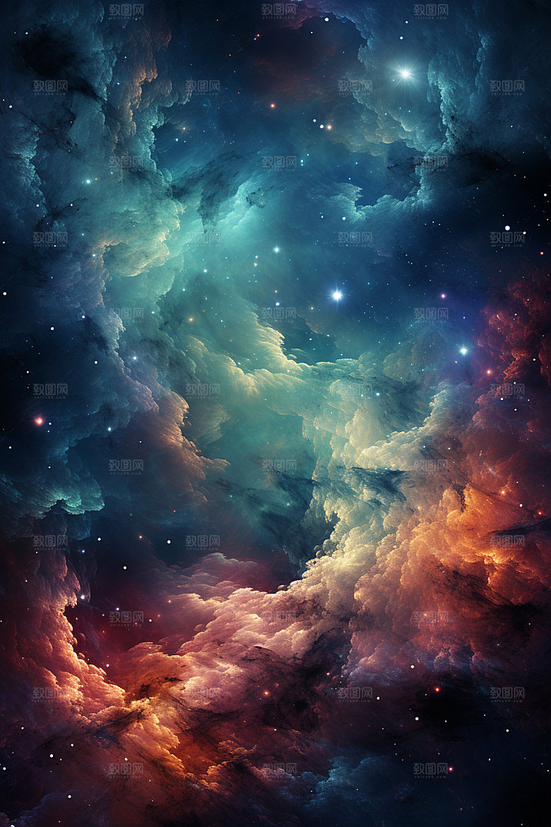 宇宙星空夜空天空素材