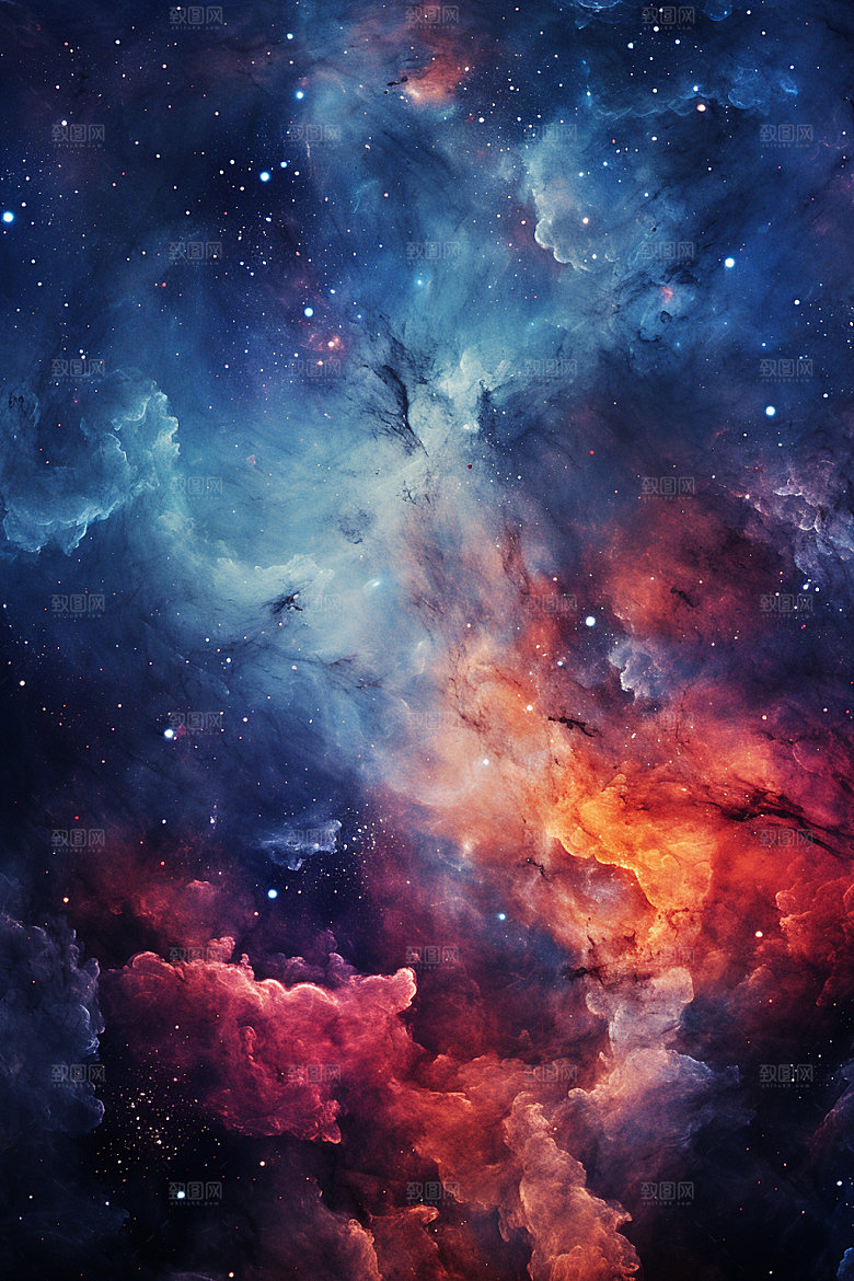 宇宙星空唯美高清素材