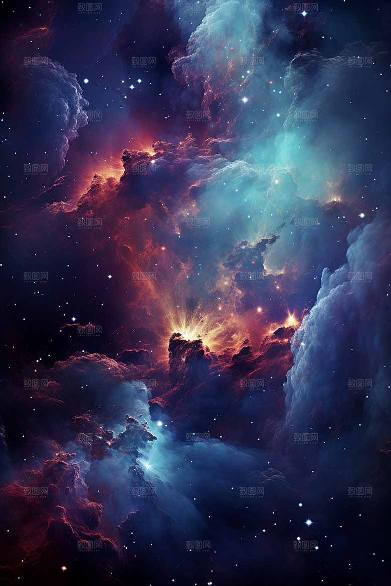宇宙星空夜空天空素材