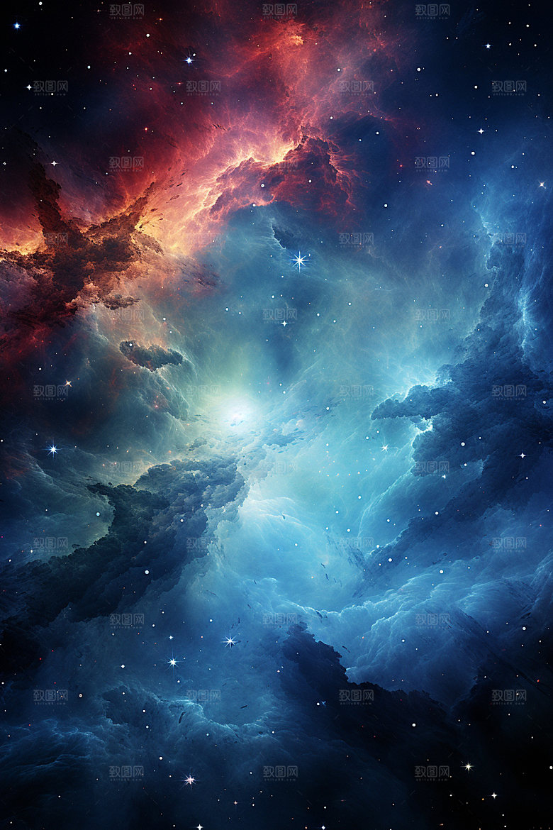 宇宙星空未来浪漫素材