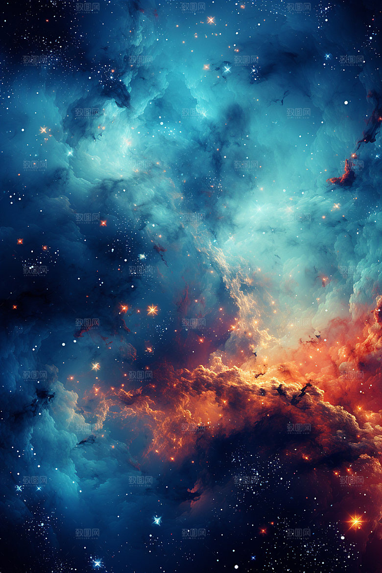 宇宙星空高清天空素材