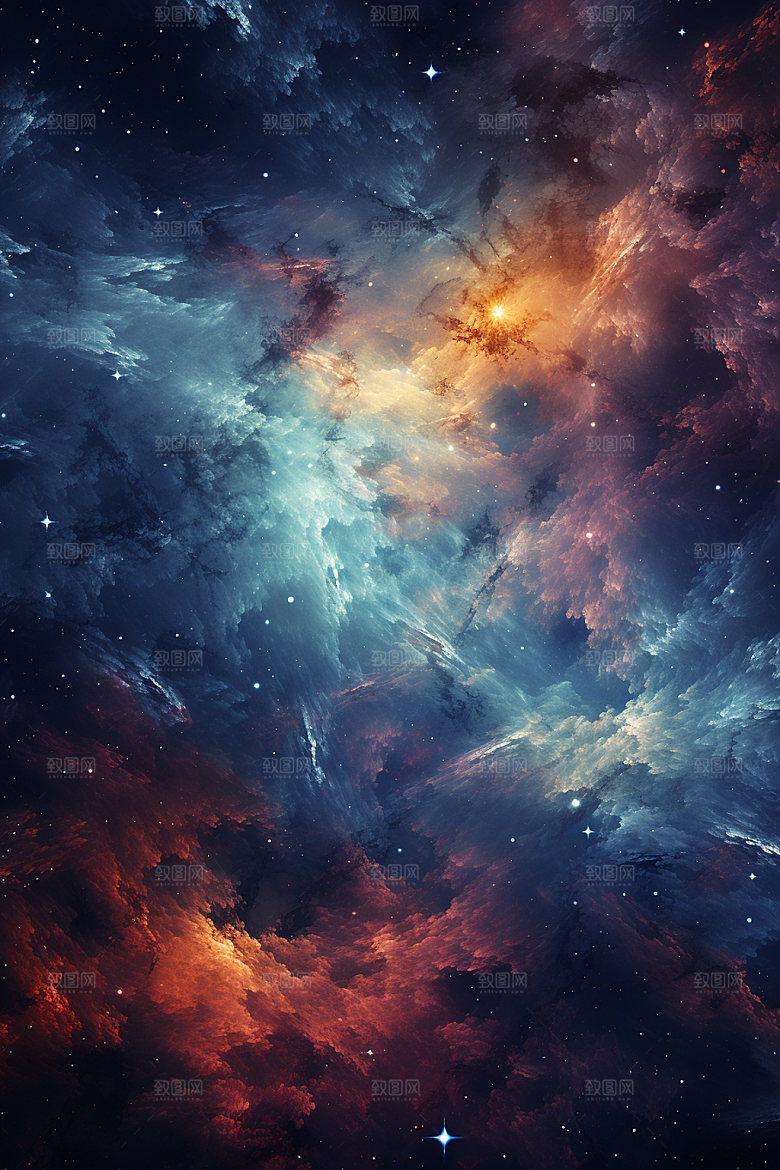 宇宙星空太空星云素材