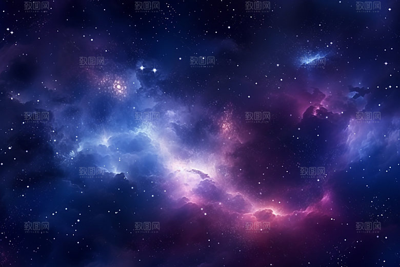宇宙星空高清灿烂素材