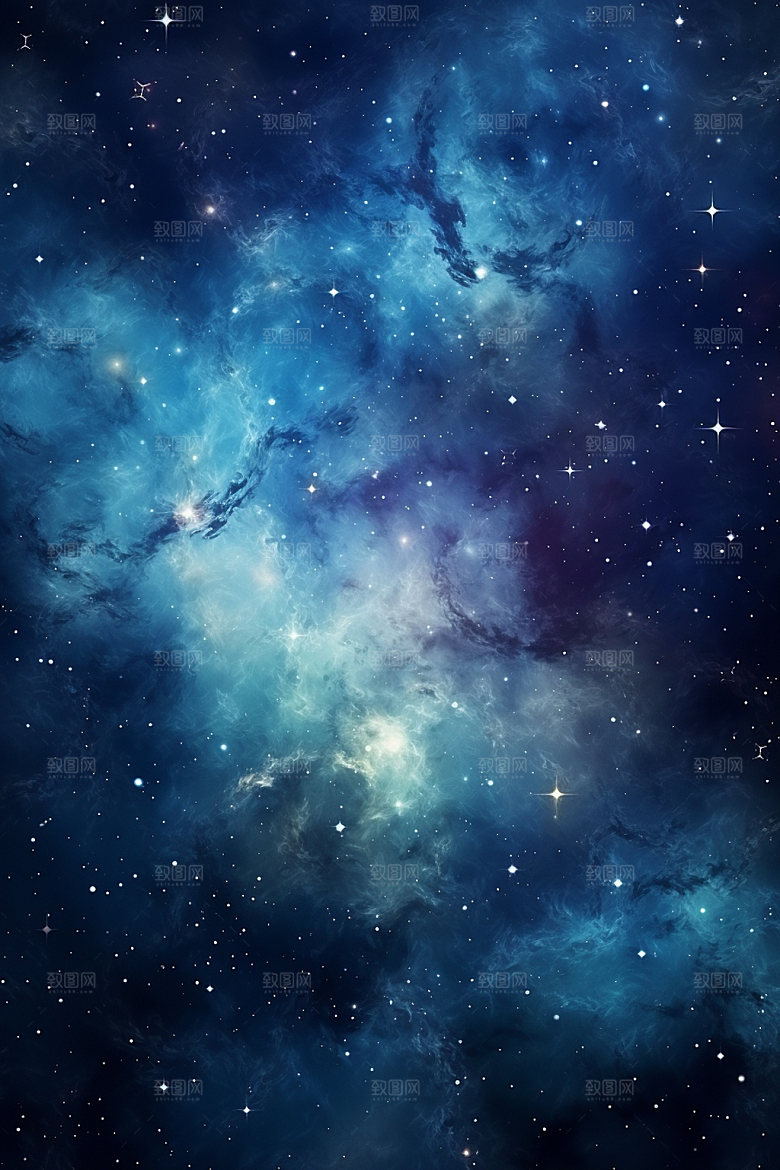 宇宙星空夜空高清素材