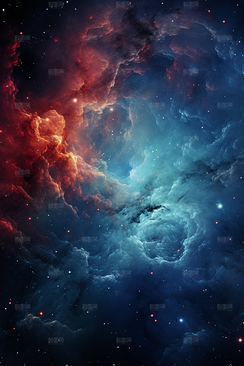 宇宙星空浪漫高清素材
