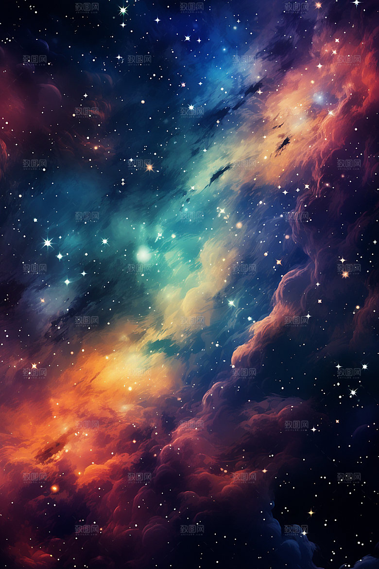 宇宙星空天空太空素材