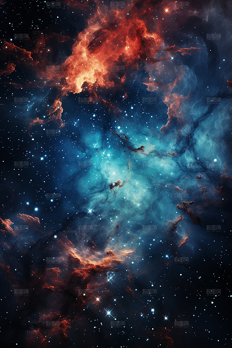 宇宙星空太空星云素材