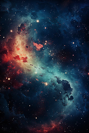 宇宙星空灿烂天空素材