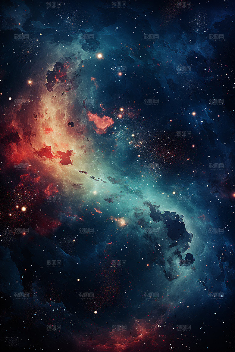 宇宙星空灿烂天空素材