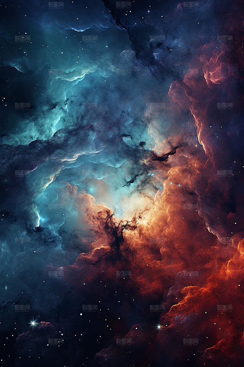 宇宙星空星云高清素材
