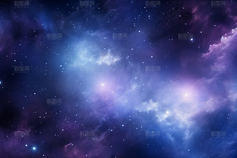 宇宙星空唯美天空素材