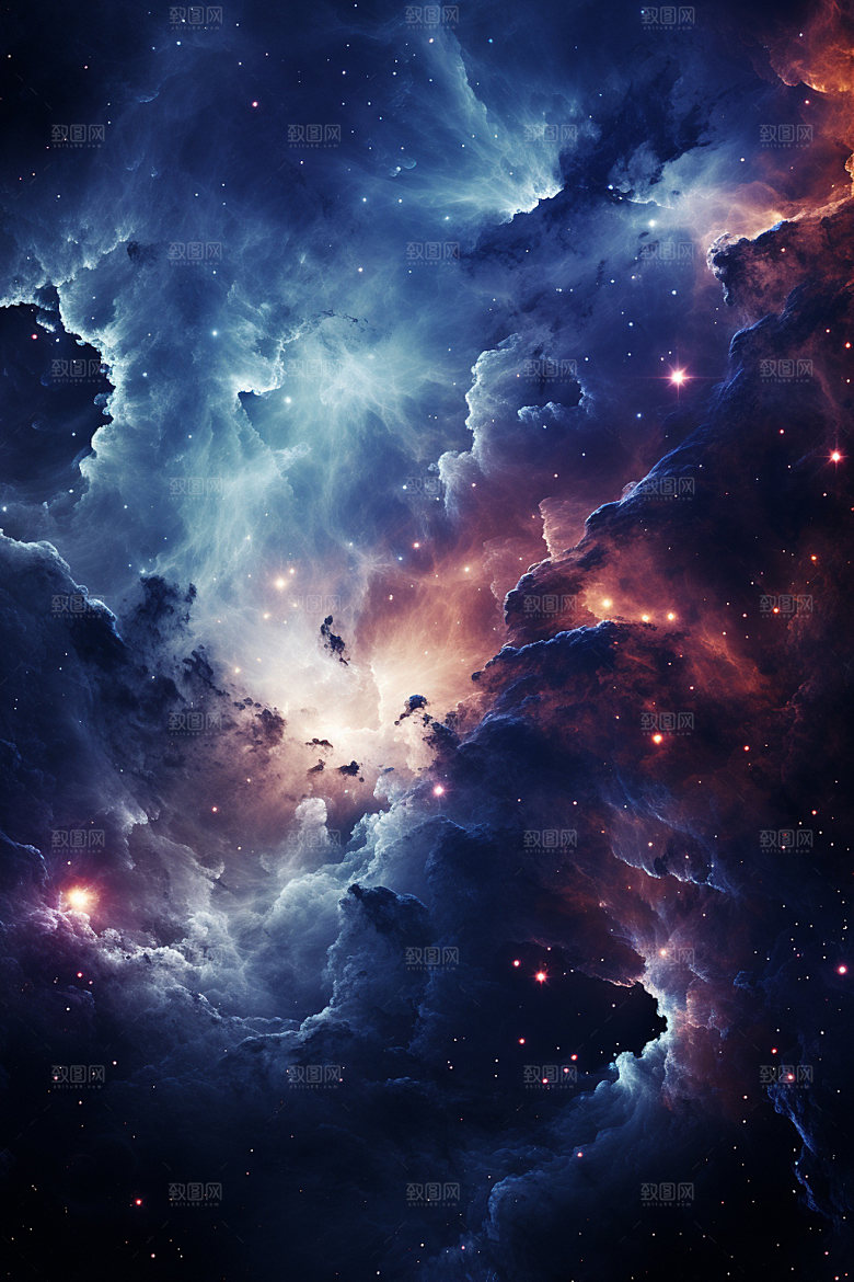 宇宙星空高清天空素材