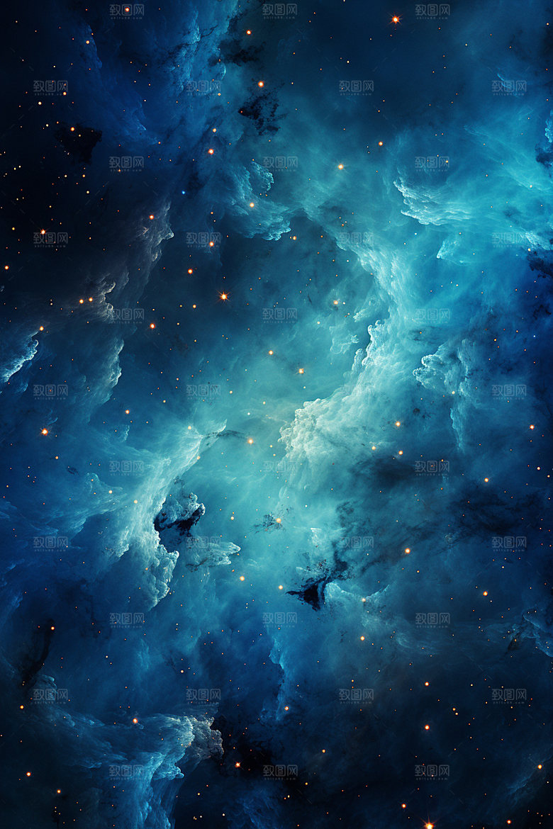 宇宙星空高清唯美素材