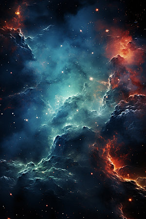 宇宙星空高清未来素材