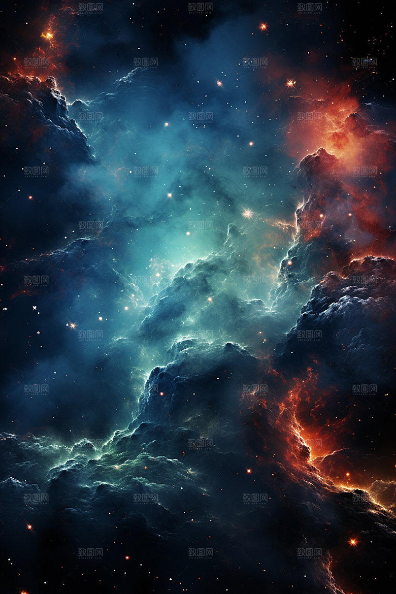 宇宙星空高清未来素材