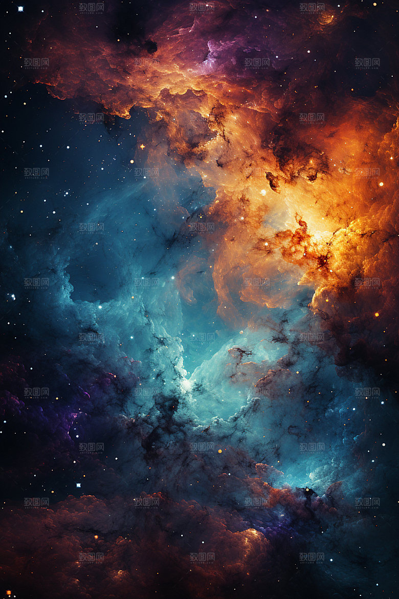 宇宙星空未来高清素材