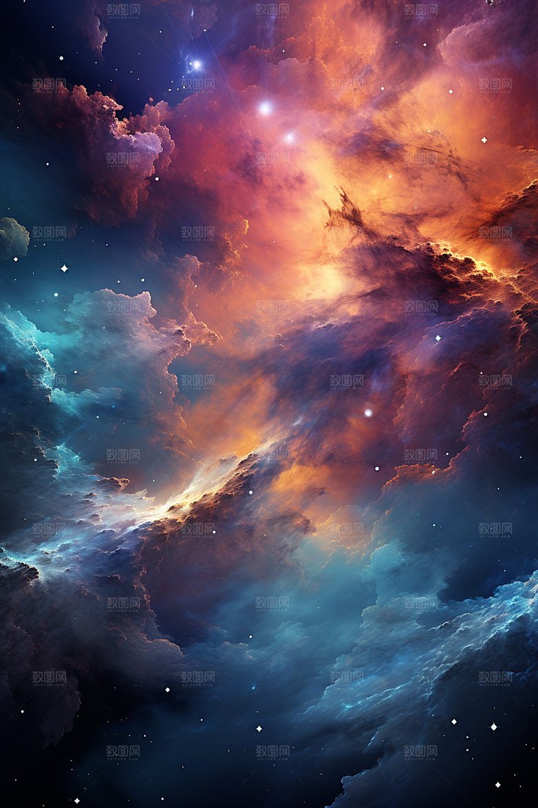 宇宙星空高清星云素材