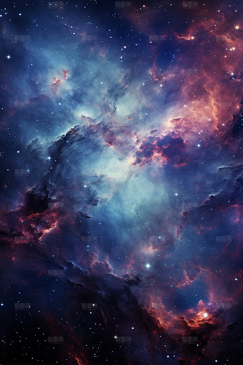 宇宙星空夜空未来素材