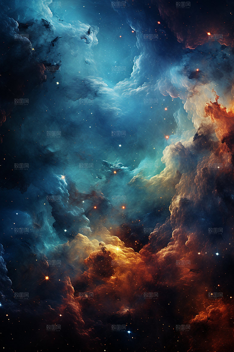 宇宙星空天空未来素材
