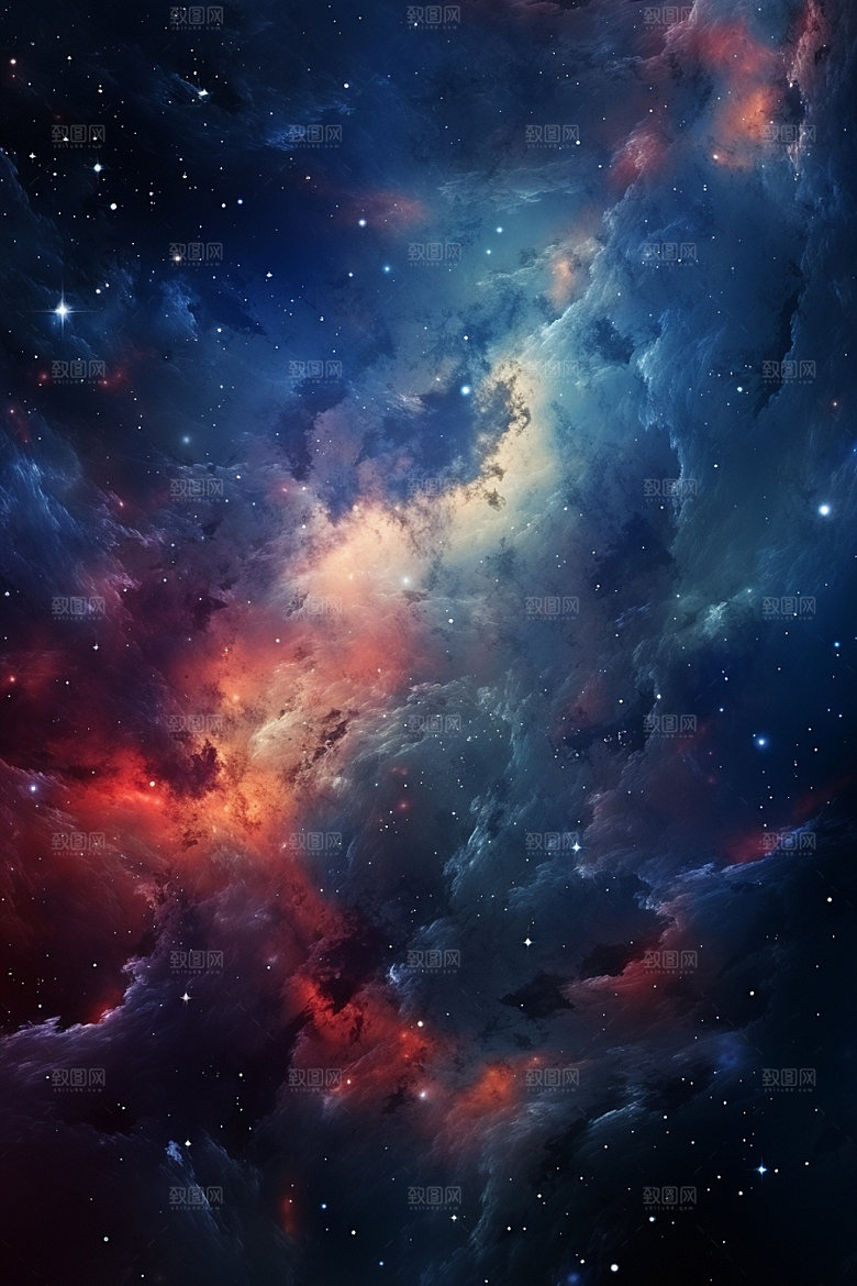 宇宙星空高清浪漫素材