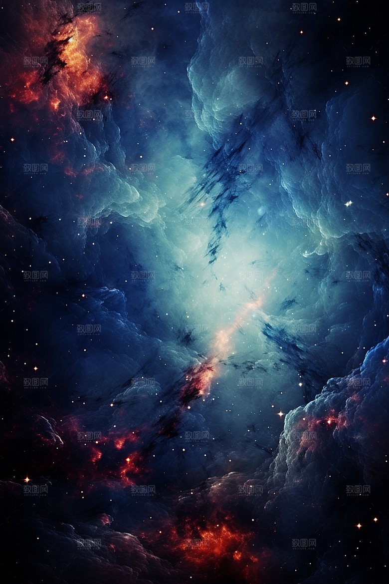 宇宙星空未来浪漫素材