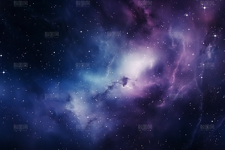 宇宙星空夜空太空素材