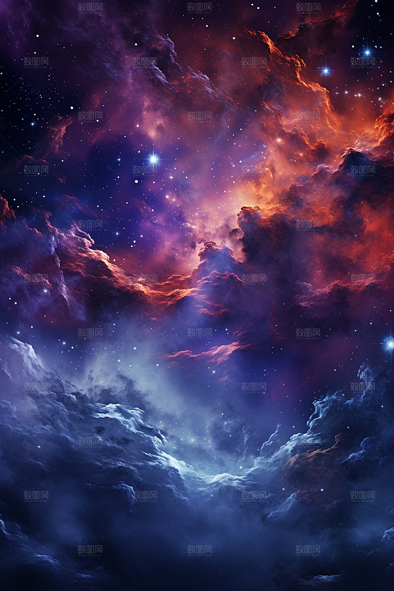 宇宙星空高清太空素材