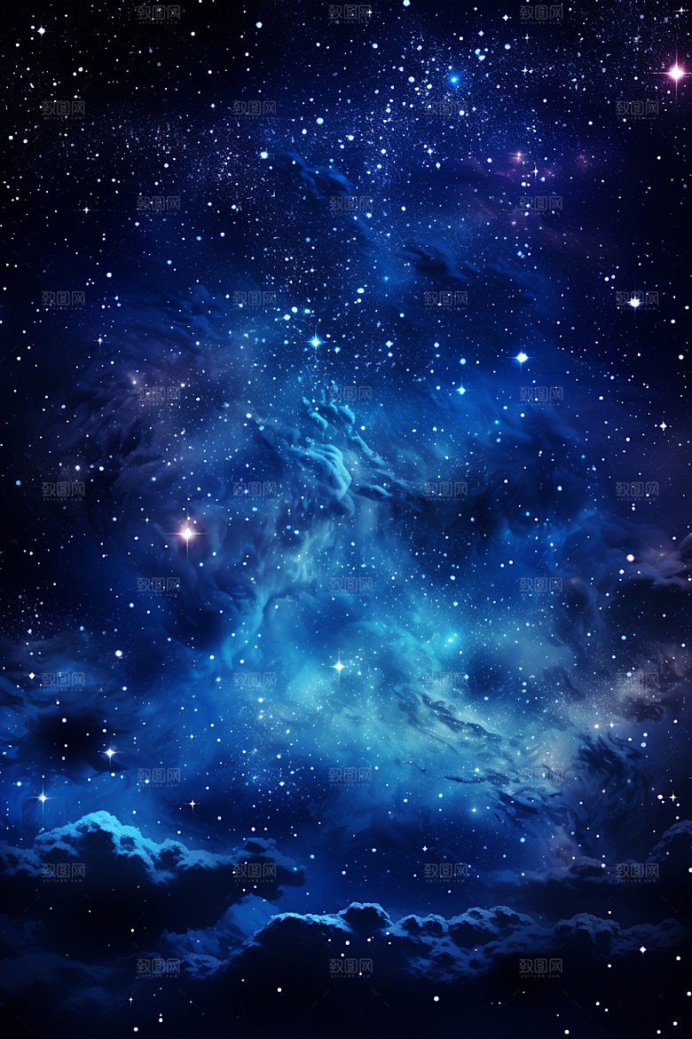 宇宙星空灿烂天空素材