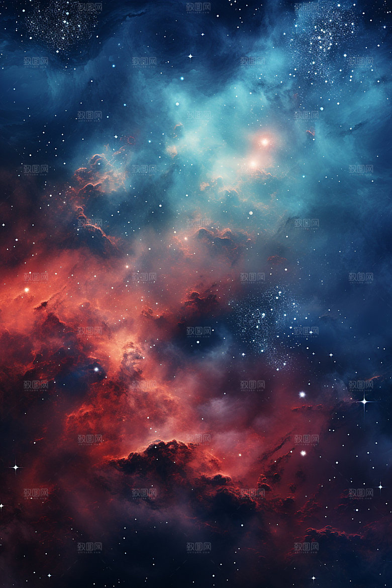 宇宙星空星云太空素材