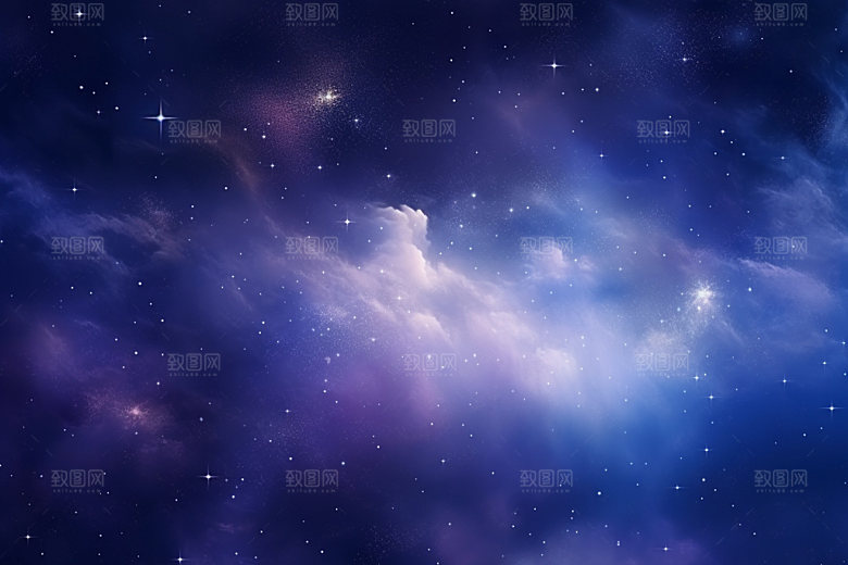 宇宙星空夜空浪漫素材