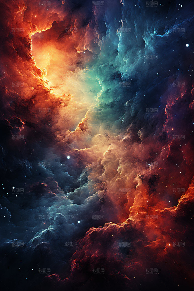 宇宙星空浪漫天空素材