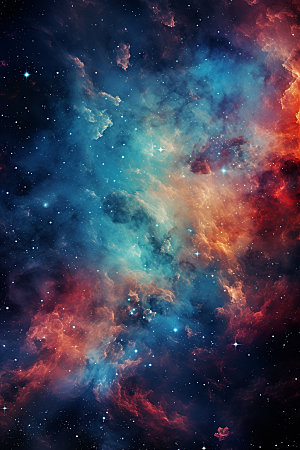 宇宙星空夜空浪漫素材