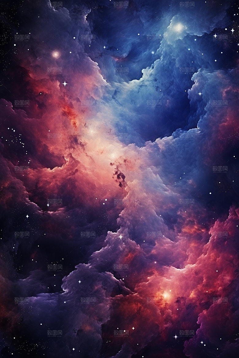 宇宙星空星云高清素材