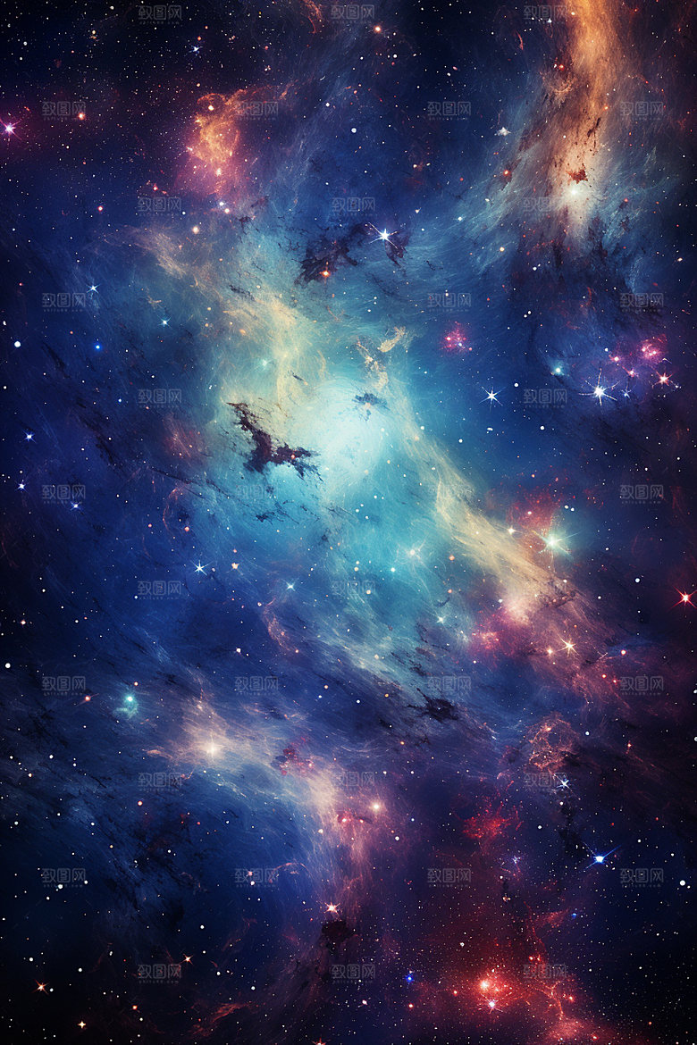 宇宙星空星云太空素材