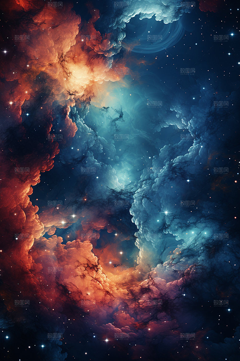 宇宙星空星云太空素材