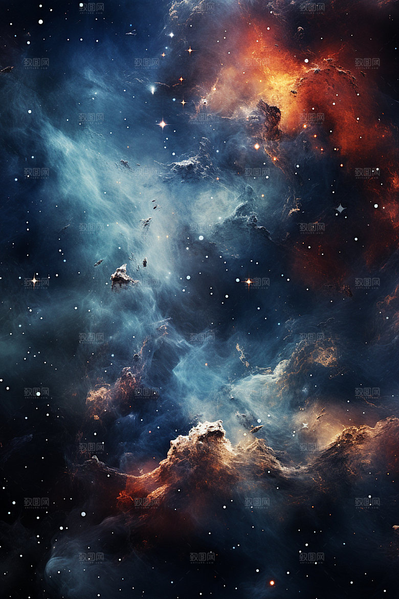 宇宙星空浪漫天空素材