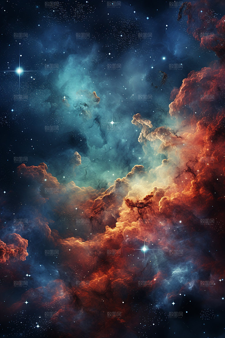 宇宙星空天空太空素材
