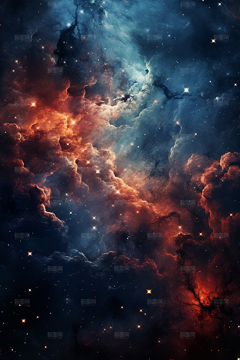 宇宙星空高清星云素材