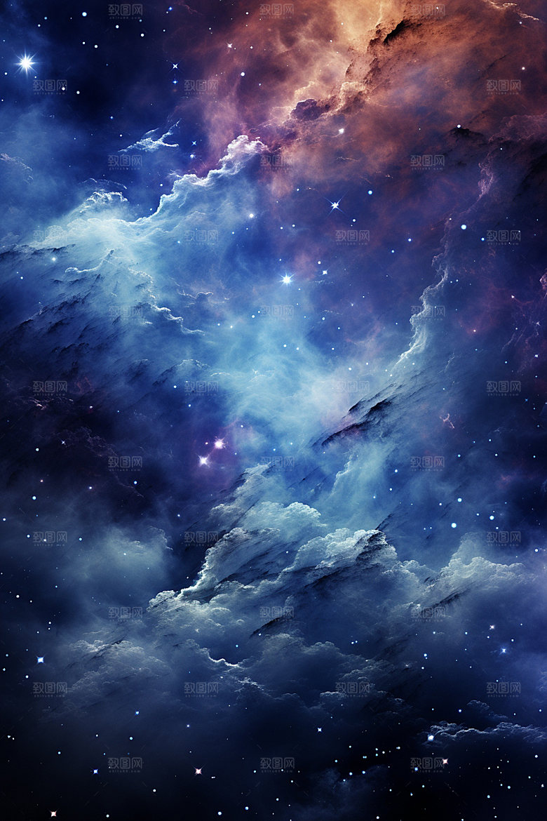 宇宙星空天空未来素材
