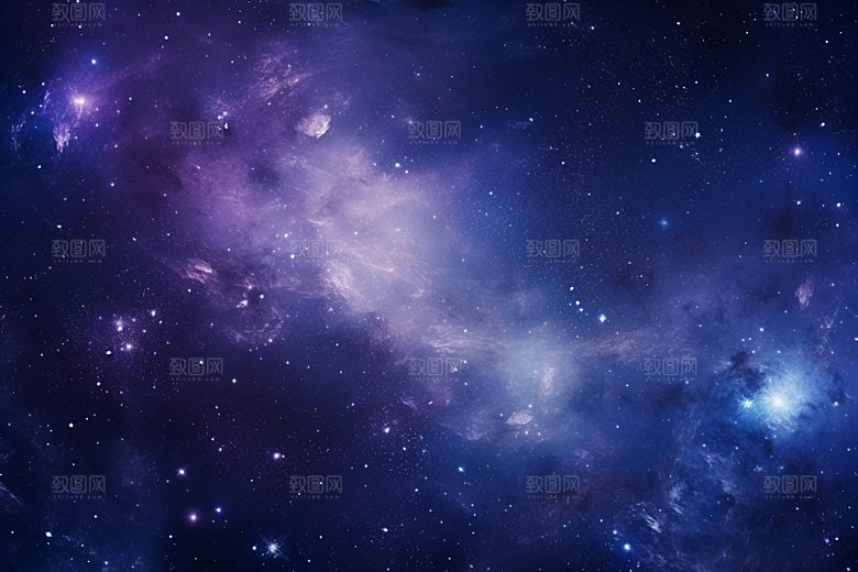 宇宙星空浪漫夜空素材