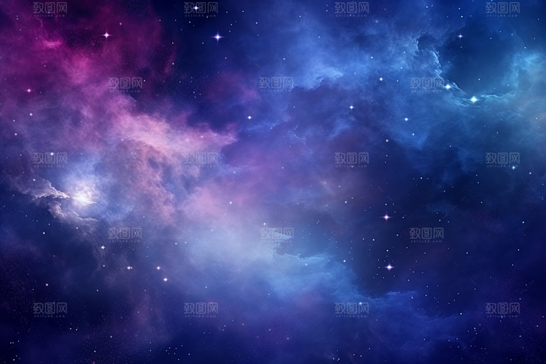 宇宙星空唯美高清素材