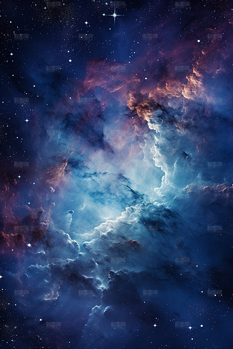 宇宙星空高清浪漫素材