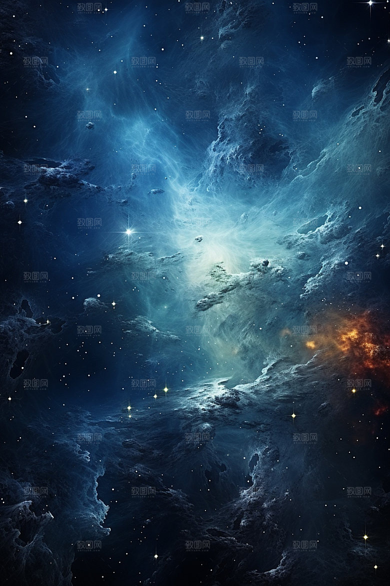 宇宙星空夜空高清素材